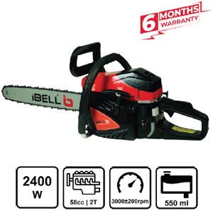 GASOLINE CHAIN SAW (IBL 5858CS)